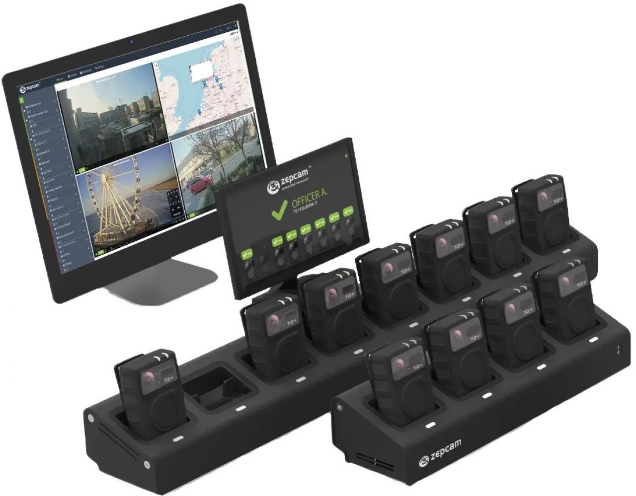 Zepcam Bodycam Dock Station