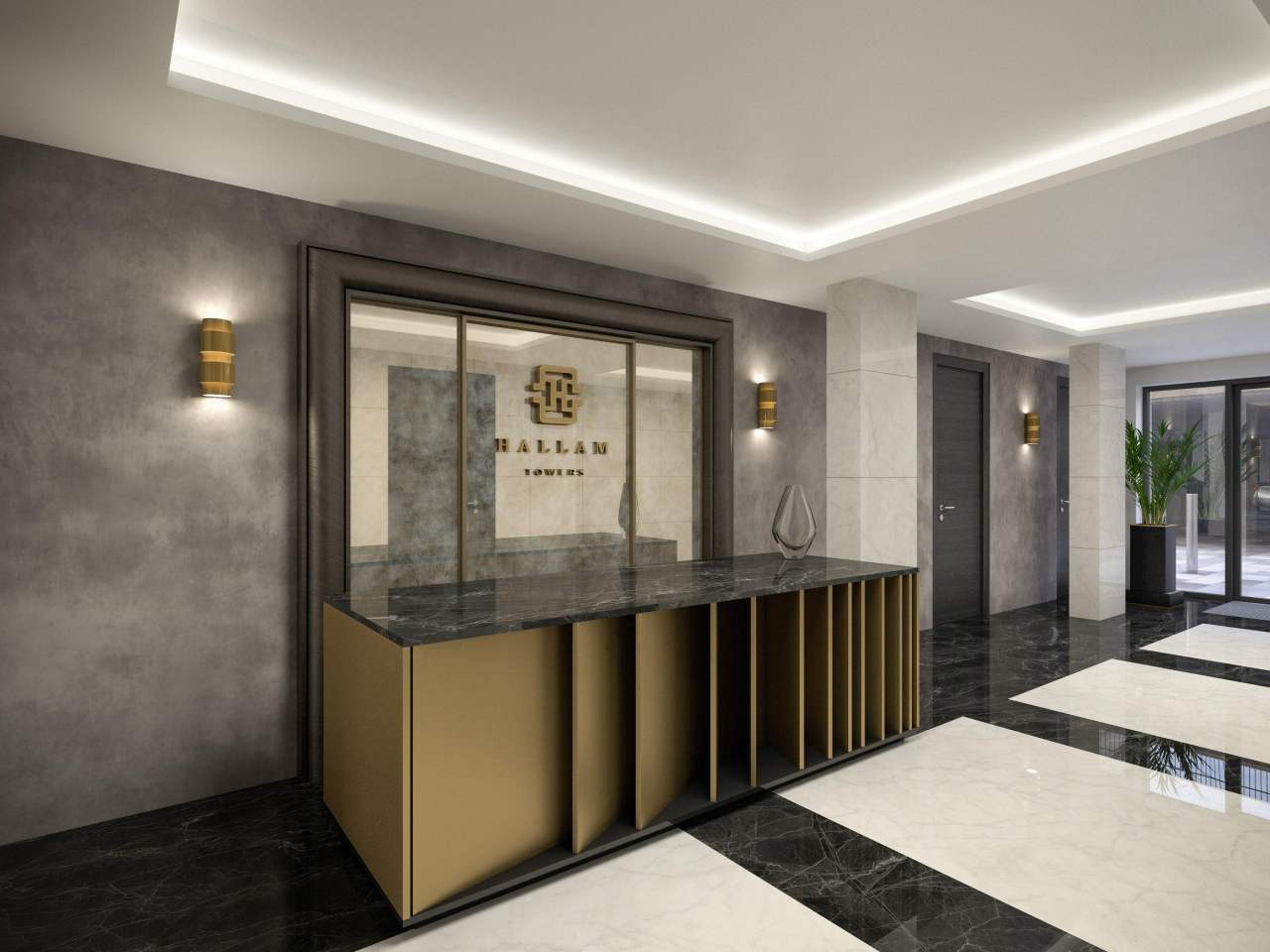 Hallam Towers Interior